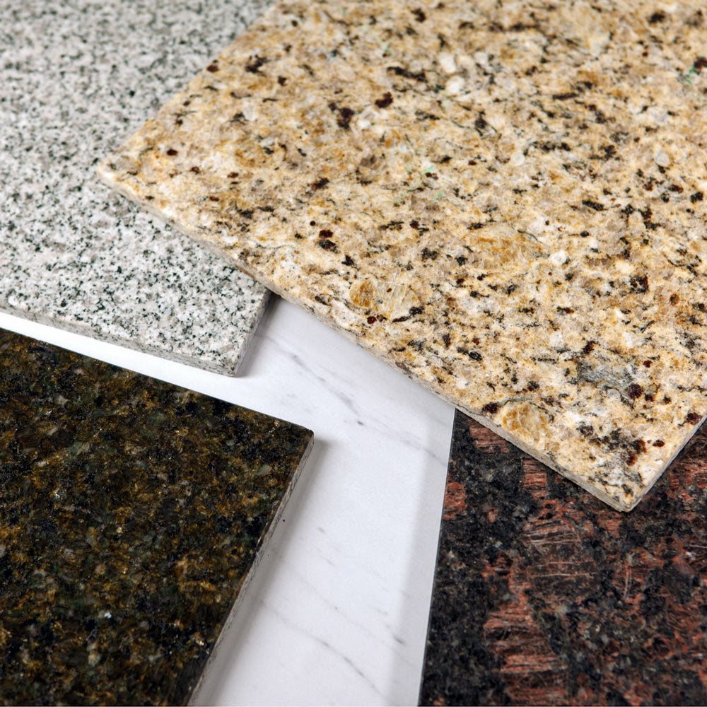 instant granite stone pieces samples