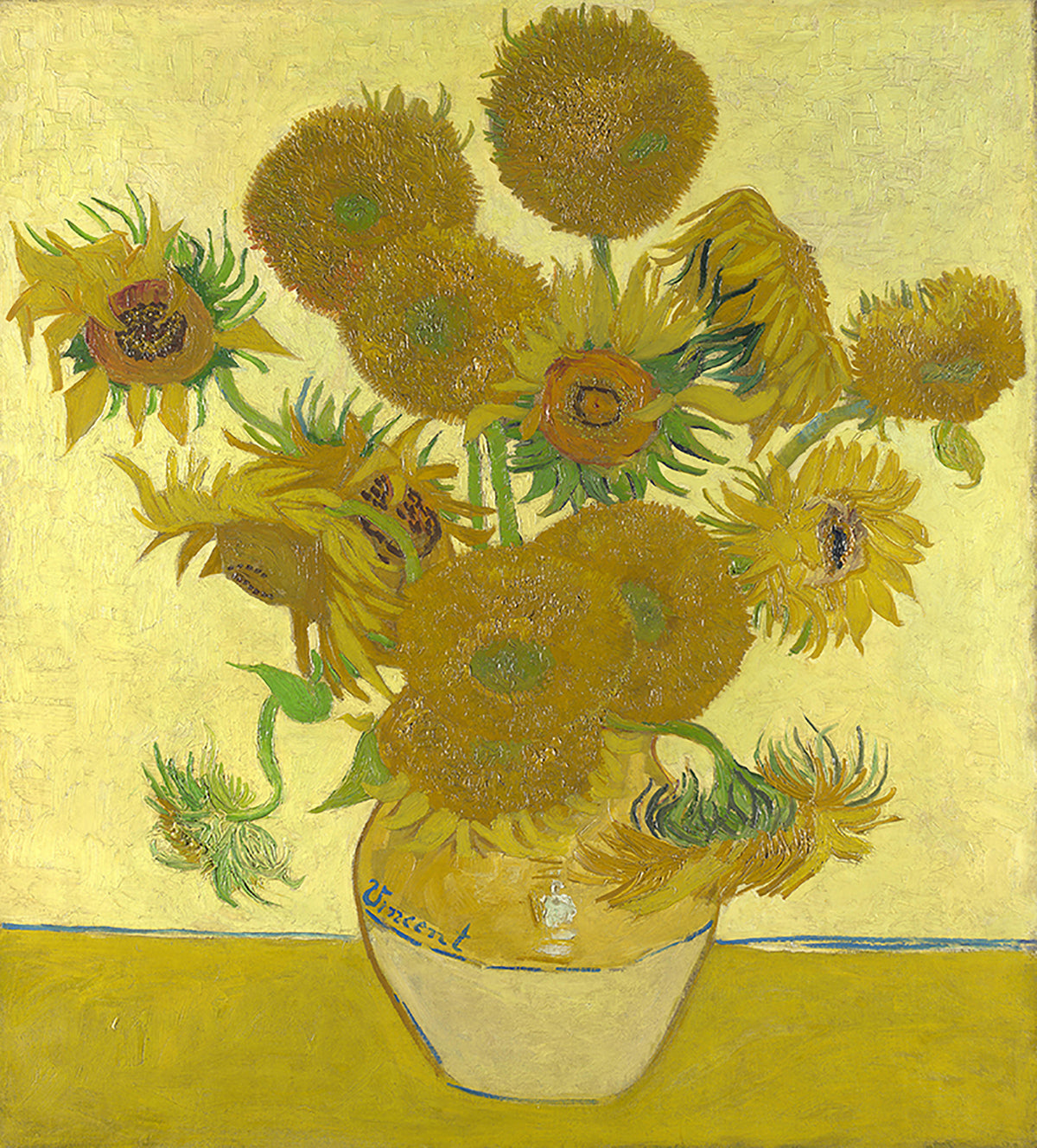 Sunflowers, by Vincent Van Gogh | Appliance Art Magnetic Dishwasher Cover