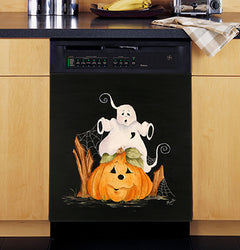 Refrigerator Magnets Halloween Dishwasher Cover Magnetic - Temu